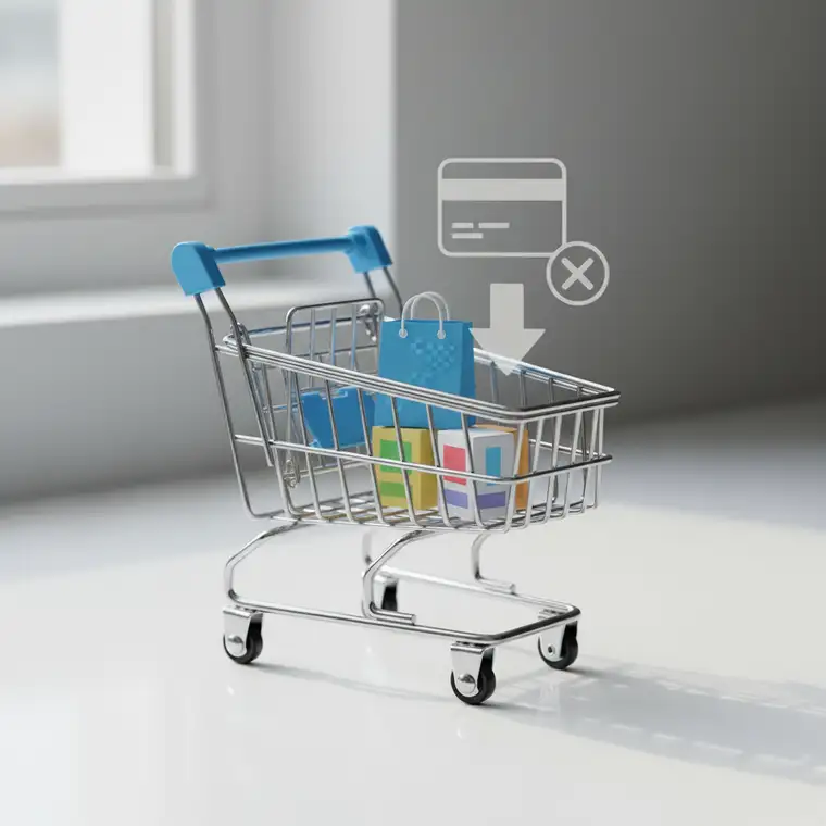 Schemat konfiguracji kampanii Facebook remarketing na porzucone koszyki w sklepie internetowym z widocznym Pixelem, katalogiem produktów i grupami odbiorców