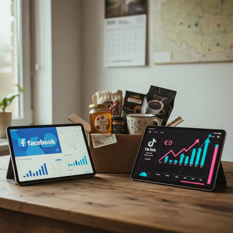 Facebook Ads czy TikTok Ads dla małych sklepów online w Polsce w 2026 roku